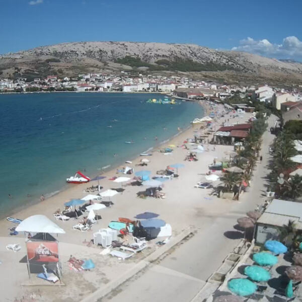 Kamera Pag pláž Prosika