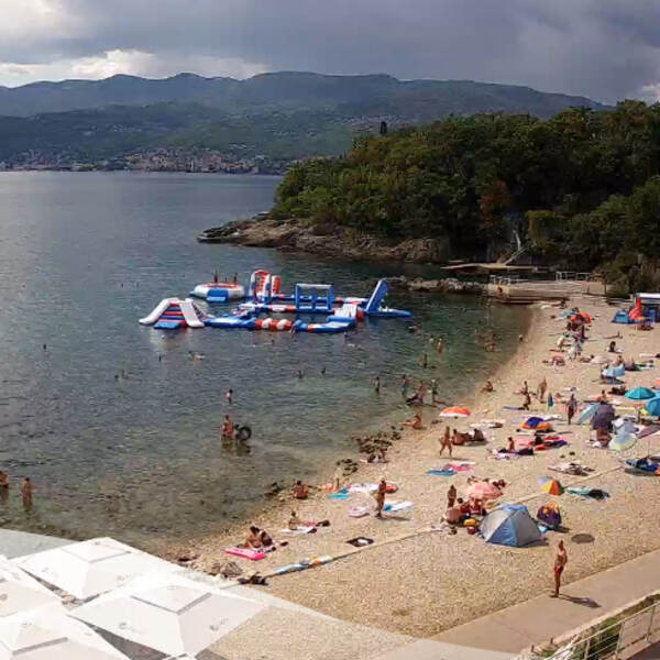 Kamera Rijeka pláž Kantrida