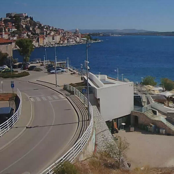 Kamera Šibenik pláž Banj