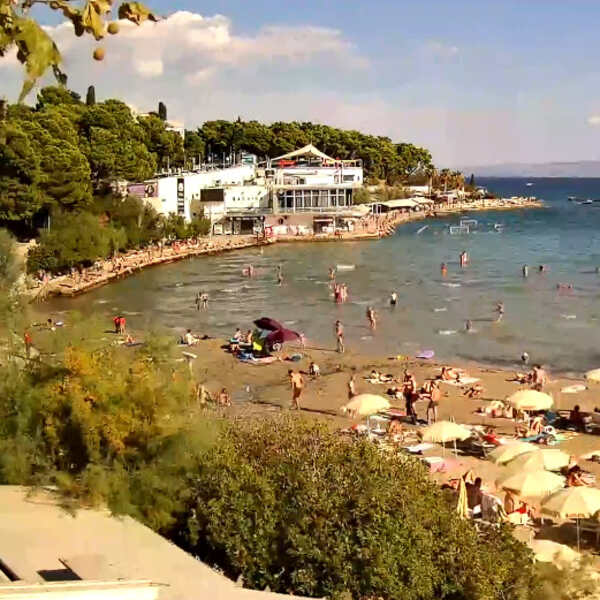 Kamera Split pláž Bacvice